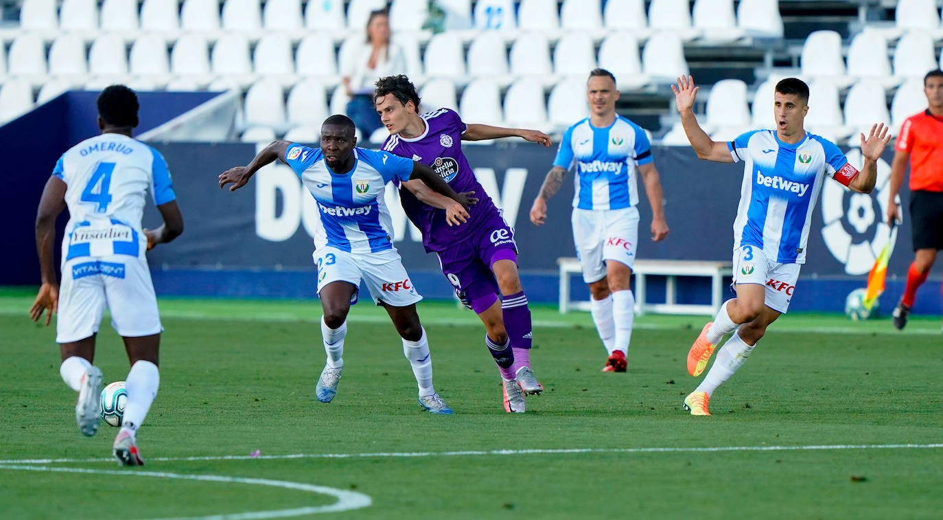 Fotos: Las imágenes del partido Leganés - Real Valladolid