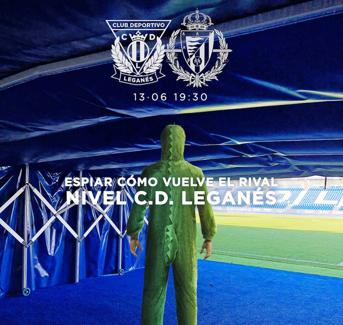 Cartel anunciador del partido. 