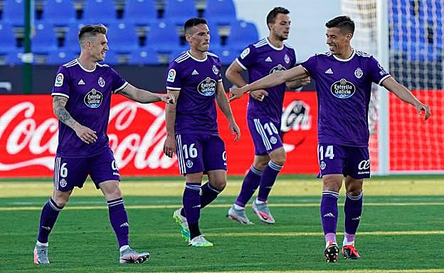 Los vídeos de la victoria del Real Valladolid frente al Leganés