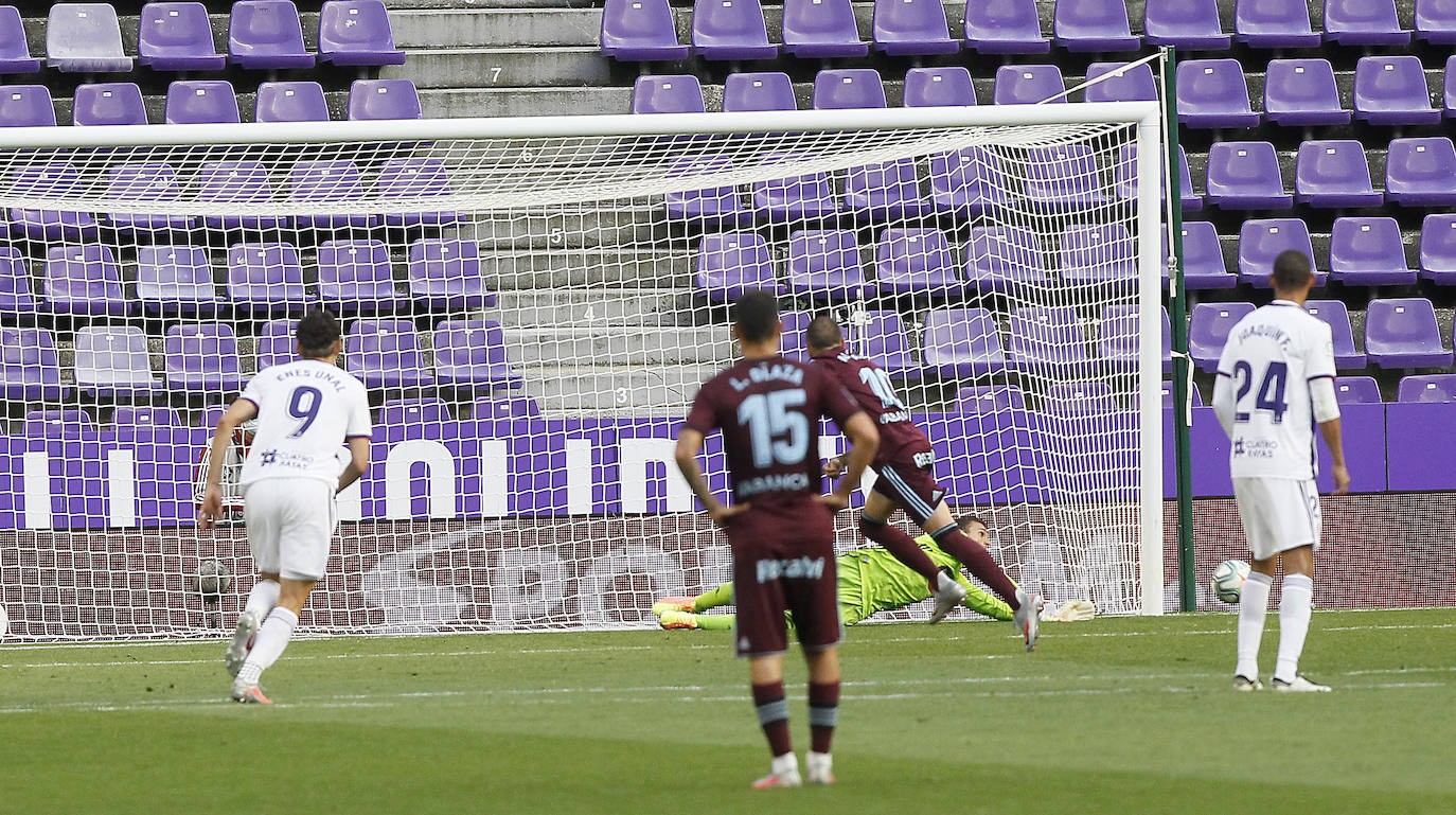 El portero detuvo un penalti a Iago Aspas en el minuto 70 en un partido de dominio local en la primera parte y visitante tras el descanso