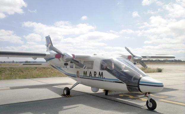 Avión ACO de observación. Una unidad del MARM estará ubicada en León.