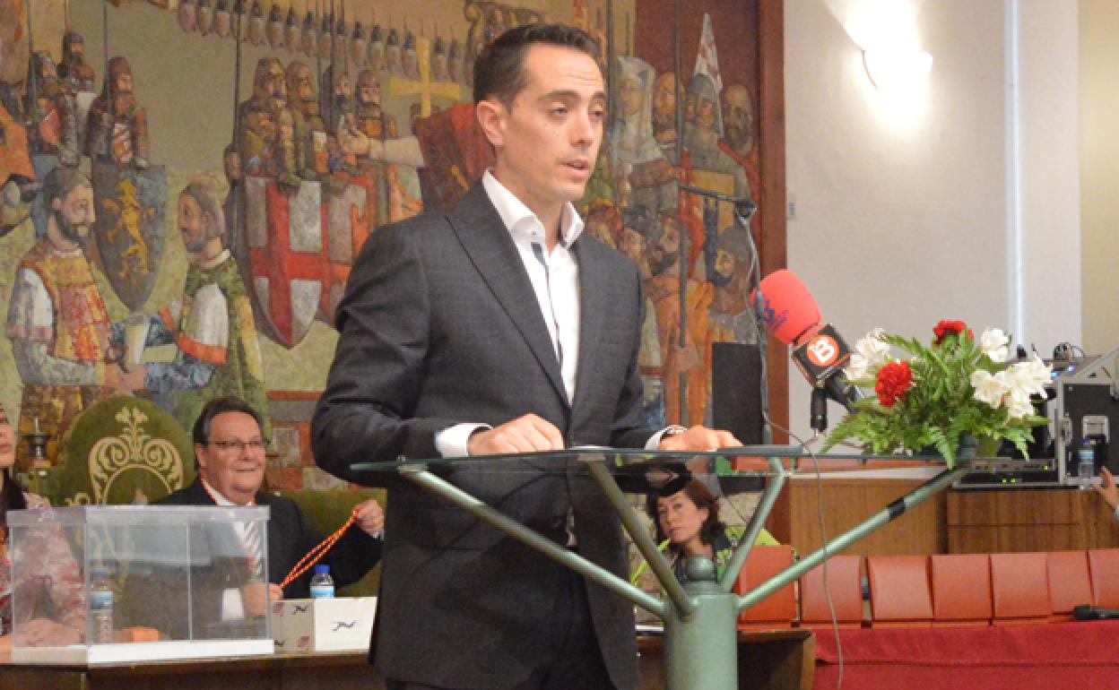 Luciano Huerga Valbuena, alcalde de Benavente 