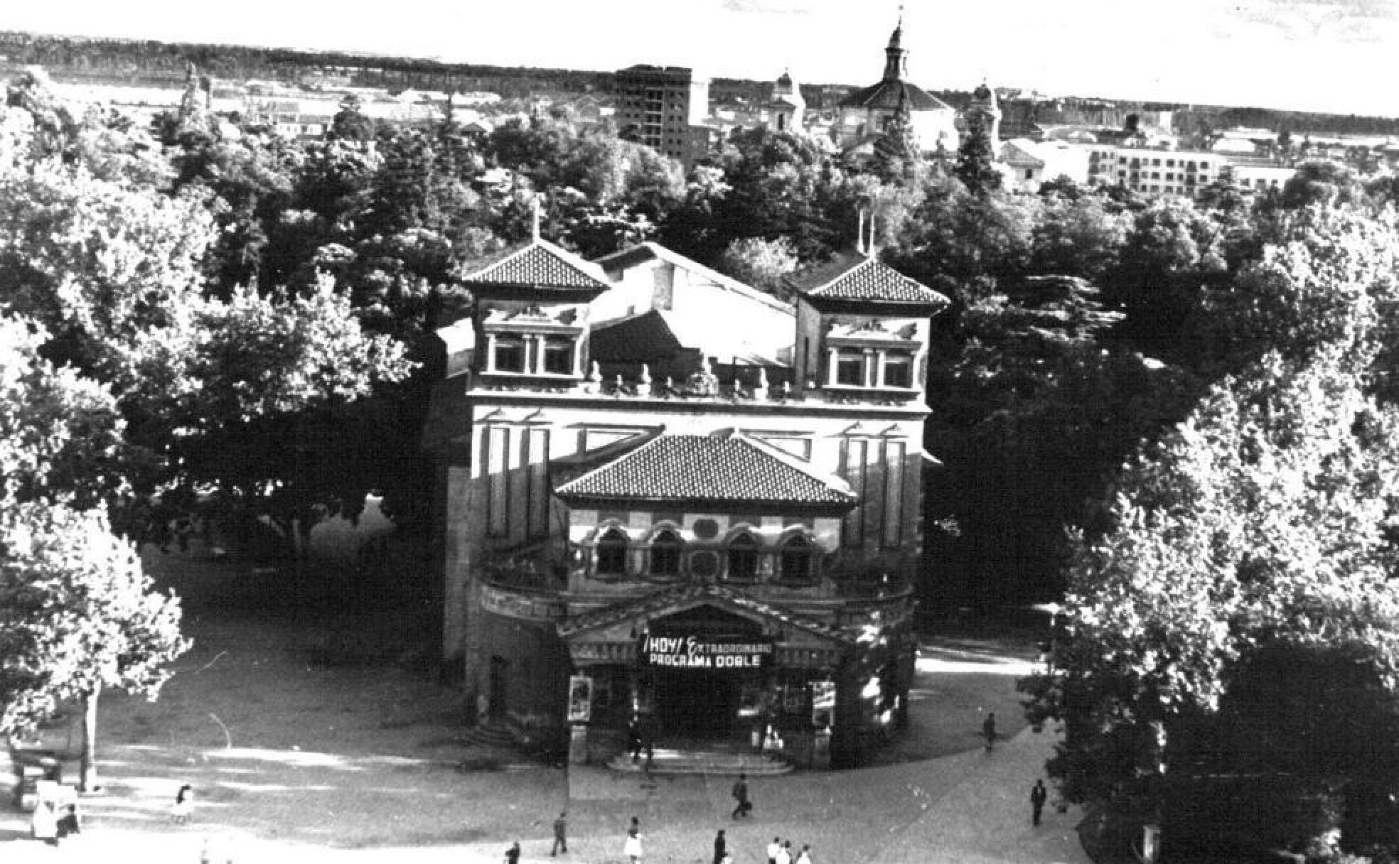 El Teatro Pradera en los años 50 del pasado siglo. 