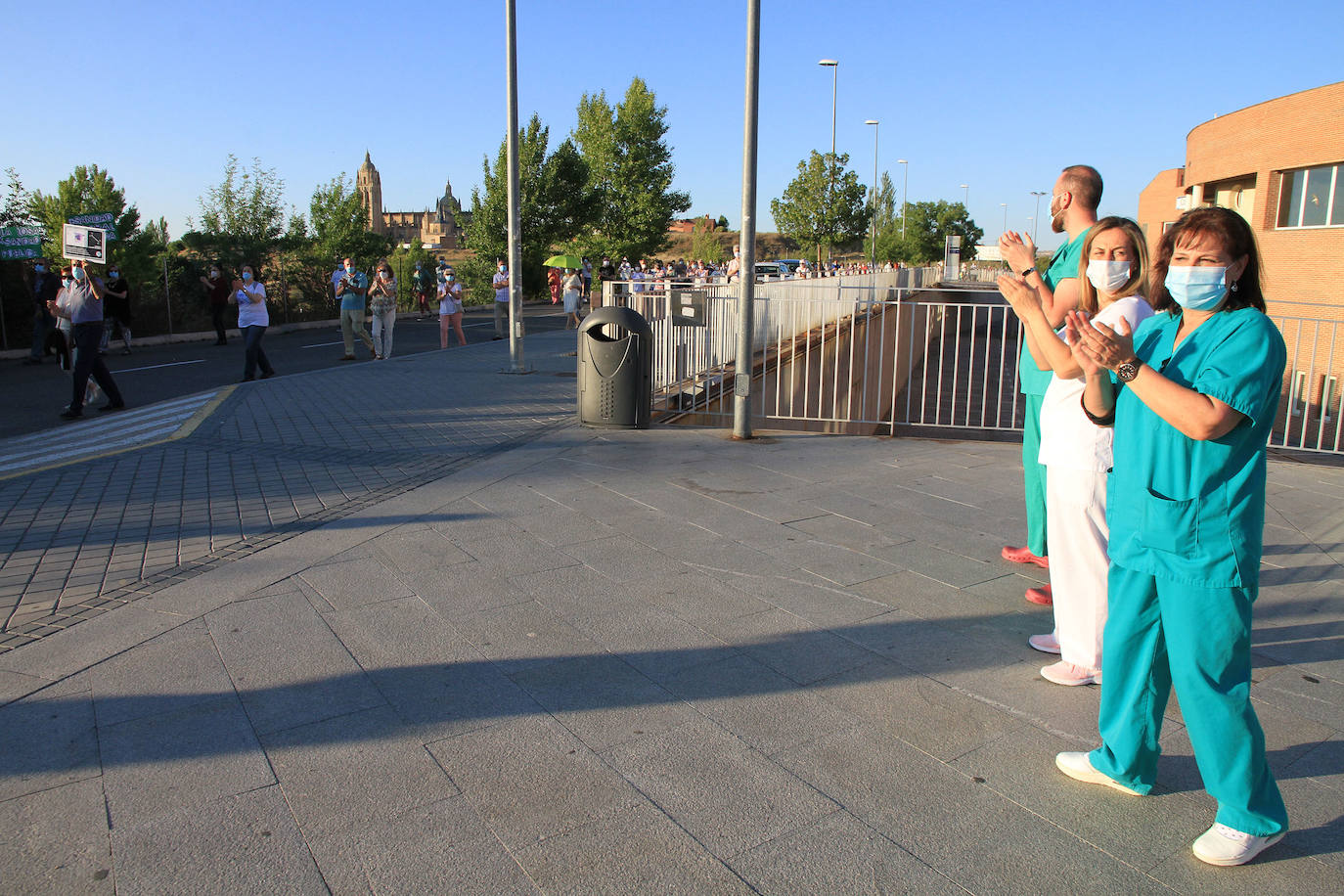 Fotos: Manifestación por la sanidad pública en Segovia