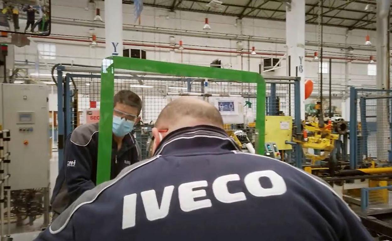 Planta de Iveco en Valladolid. 