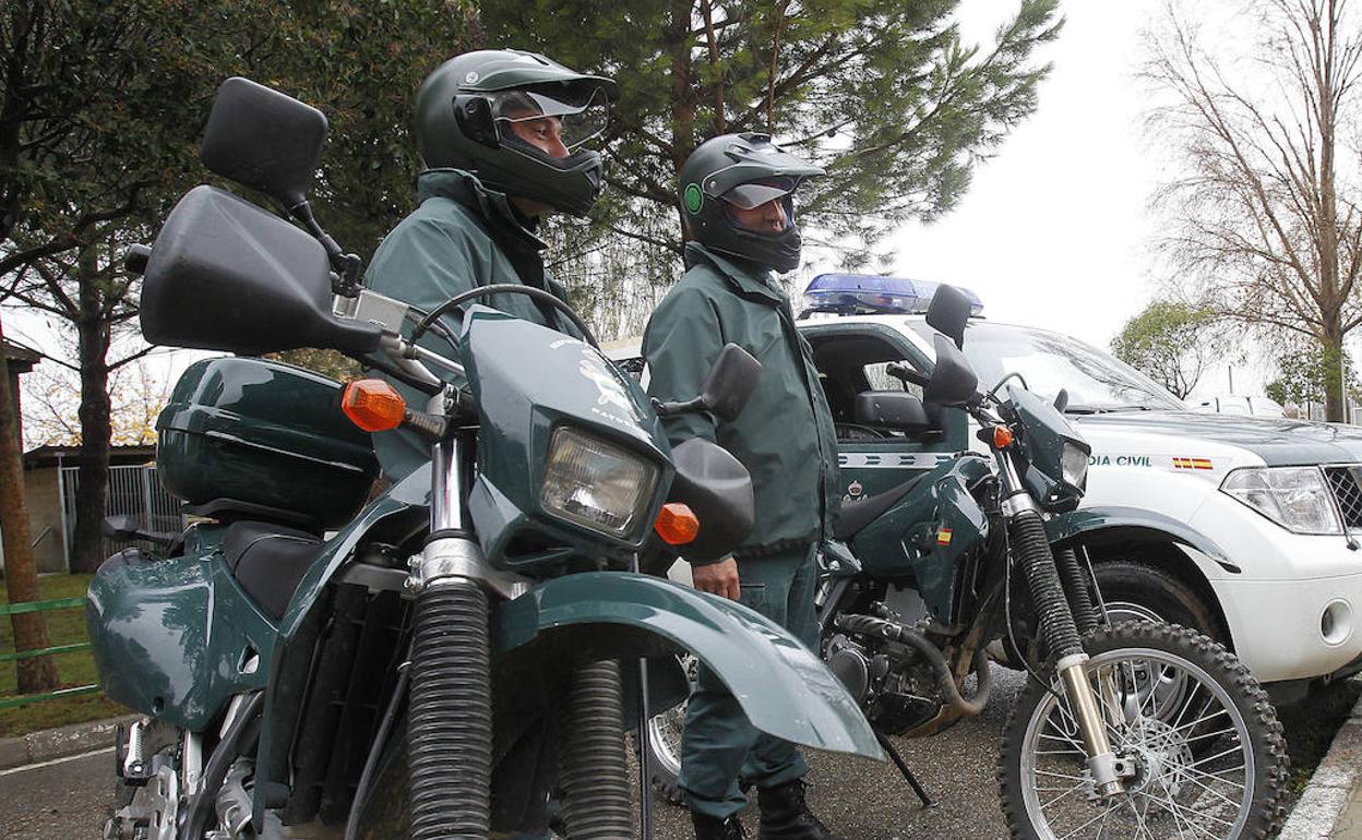 Agentes del Seprona de la Guardia Civil.