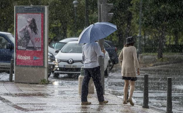 Siete provincias de Castilla y León se mantienen en alerta por lluvia y tormentas