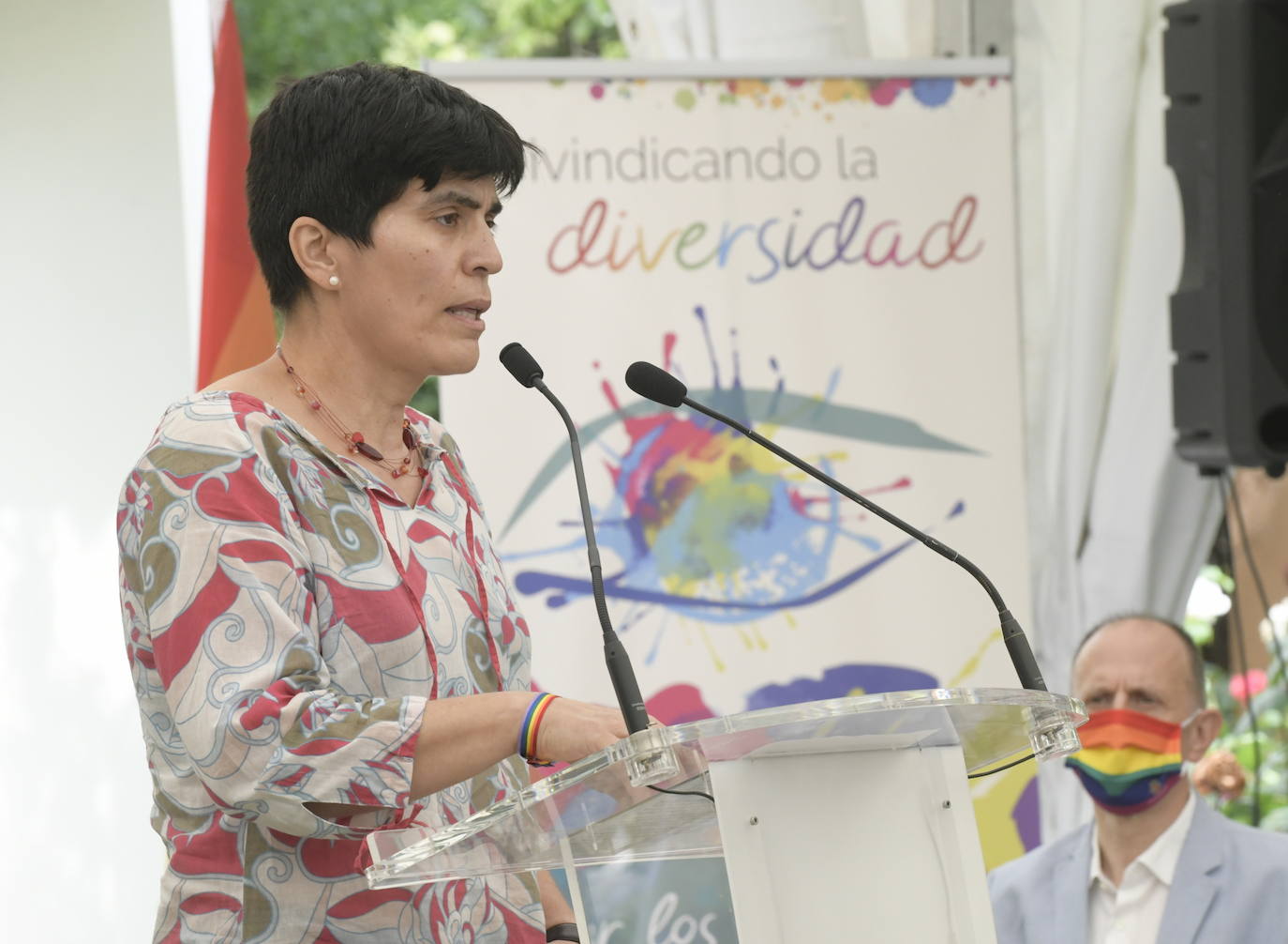 Fotos: Acto oficial de celebración del Orgullo LGTBI en Valladolid