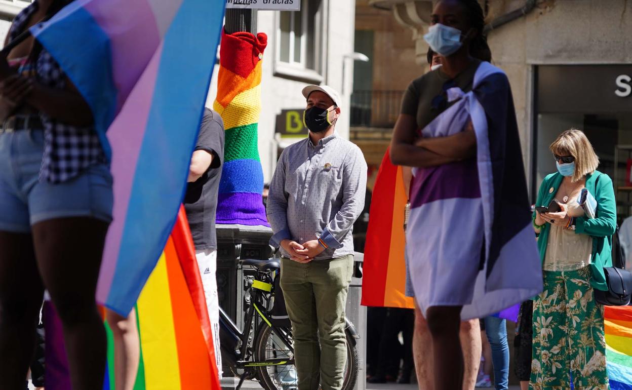 Manifestación en Salamanca con motivo del Día del Orgullo LGTBI