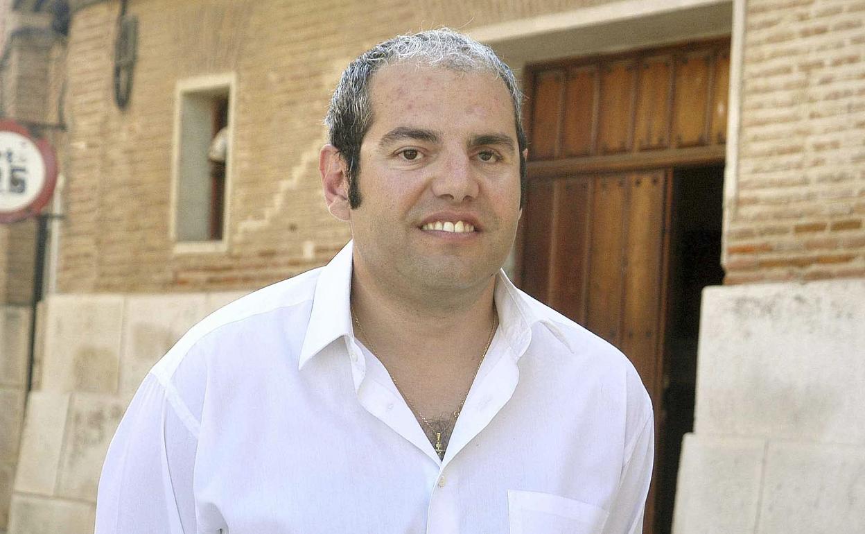 Carlos Mangas, alcalde de Alaejos. 