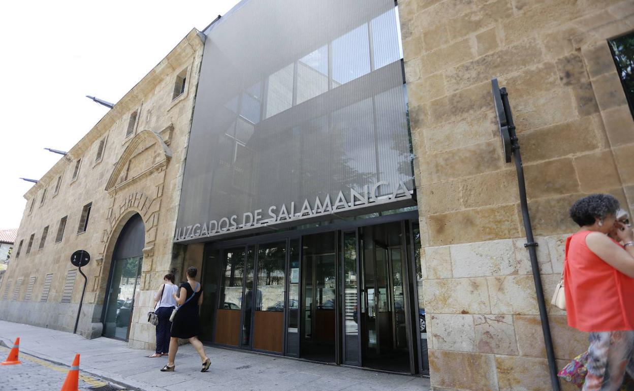 Edificio de los Juzgados de Salamanca, donde se encuentra en de Familia.