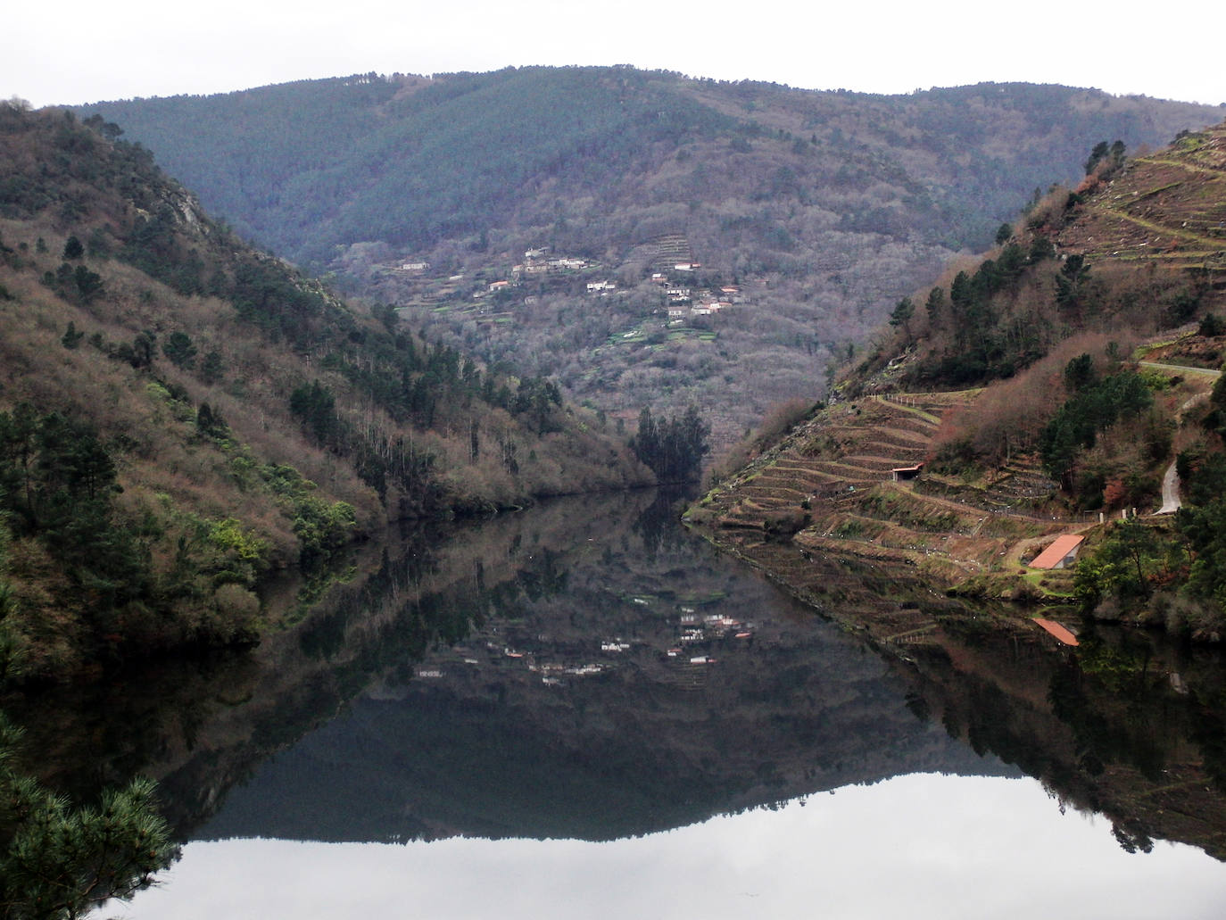 Entre Lugo y Orense se encuentra la Ribeira Sacra, una bellísima tierra llena de monasterios, viñedos y ríos | Es la única candidata española a ser incluida en la lista de Patrimonio de la Humanidad en 2021