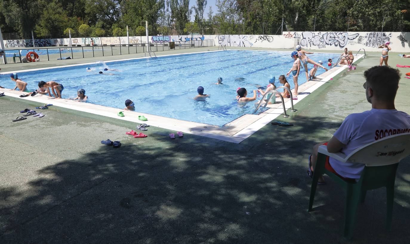 Fotos: Reapertura de las piscinas municipales de Palencia