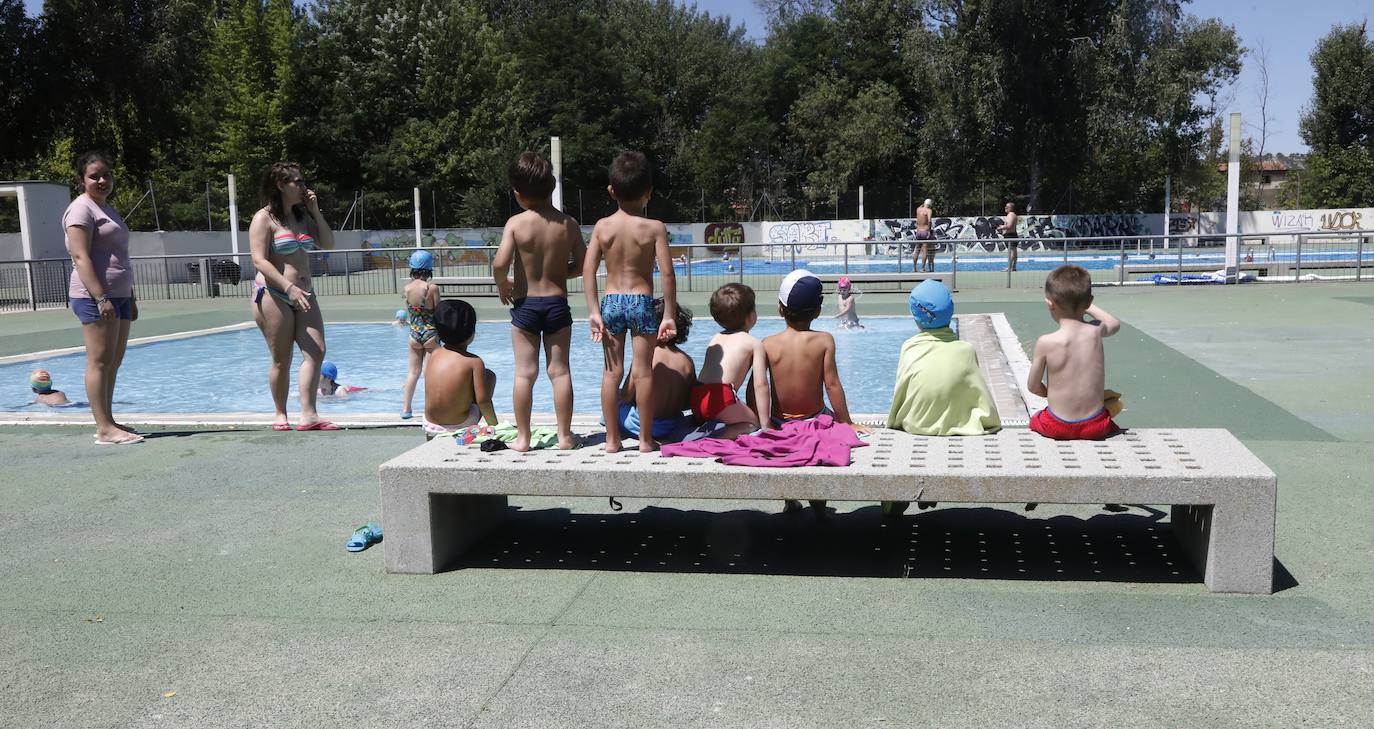 Fotos: Reapertura de las piscinas municipales de Palencia
