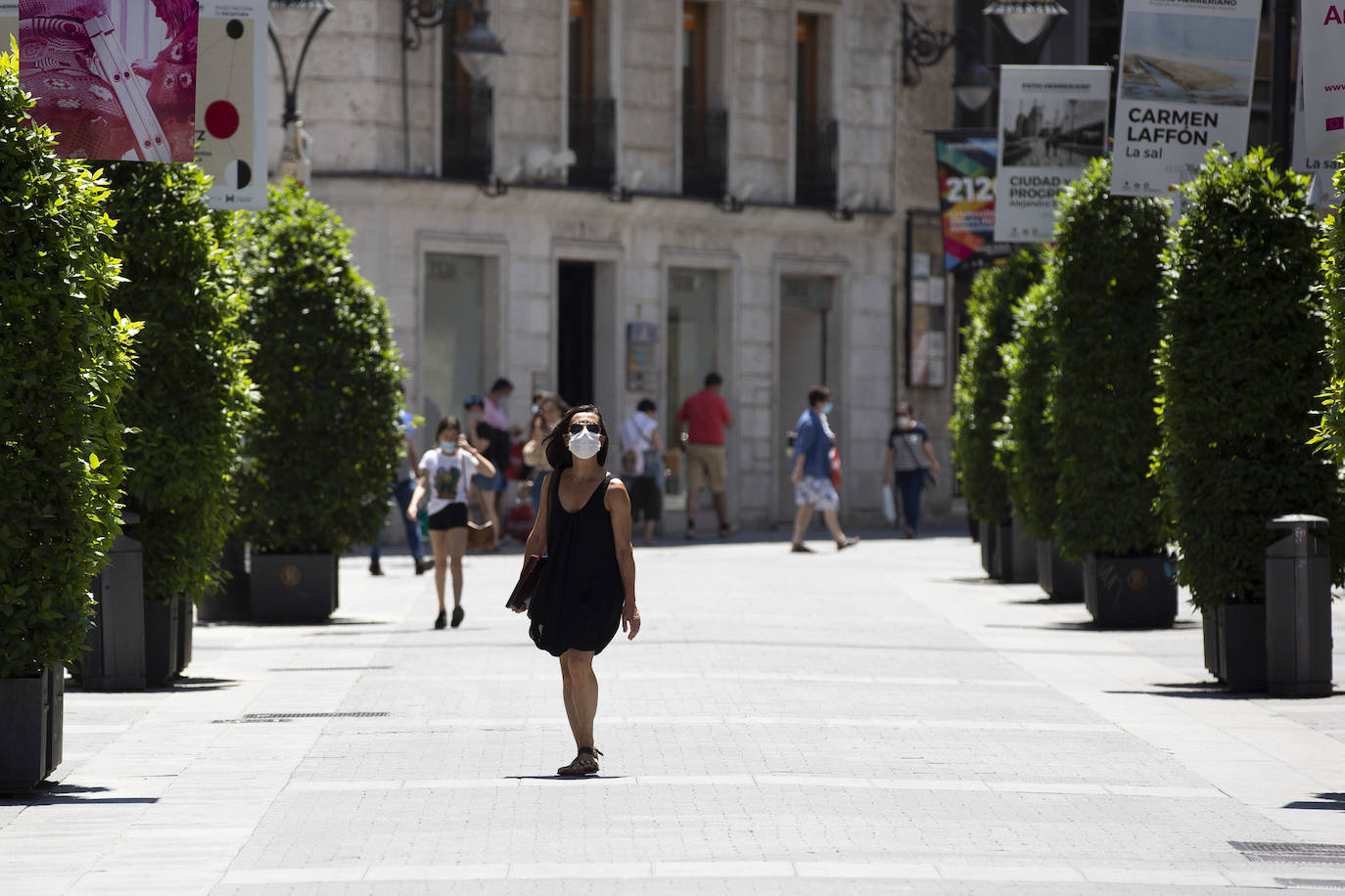 Fotos: Temperaturas de alerta amarilla en Valladolid