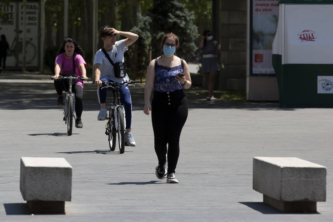 Fotos: Temperaturas de alerta amarilla en Valladolid