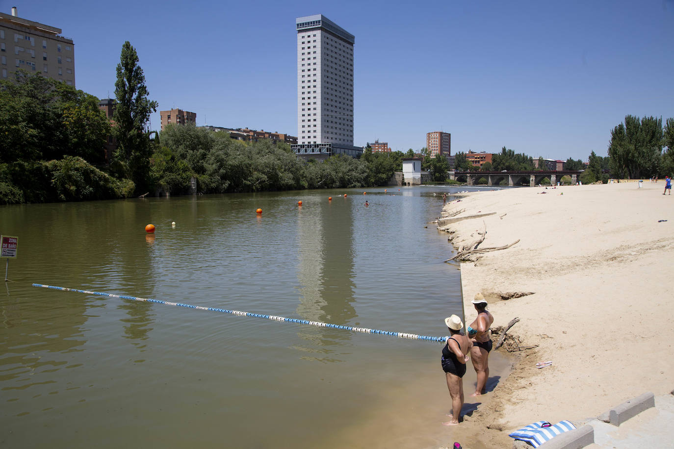 Fotos: Temperaturas de alerta amarilla en Valladolid