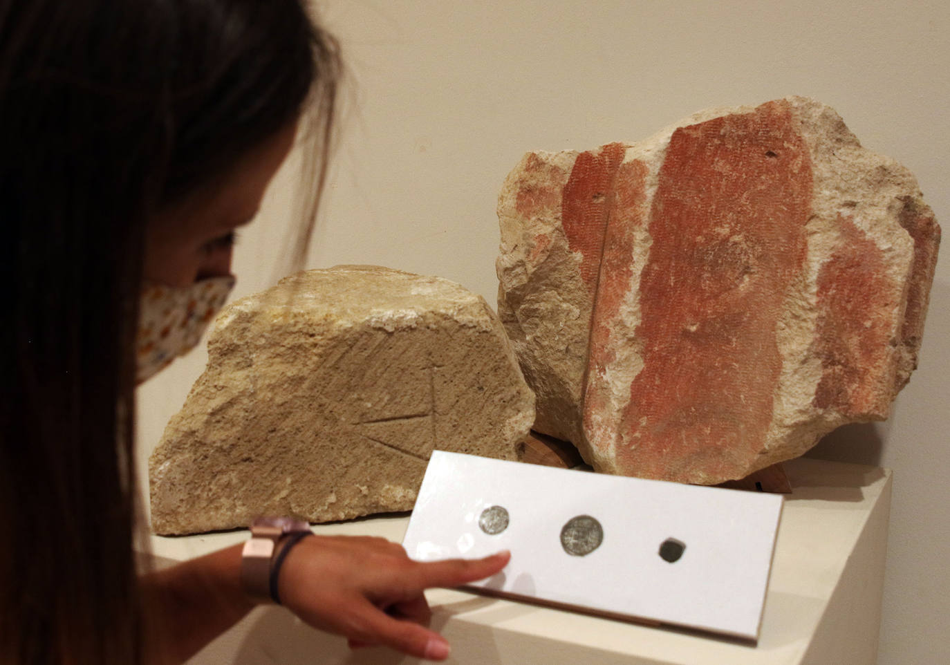 Restos encontrados en las obras del Alcázar de Segovia 