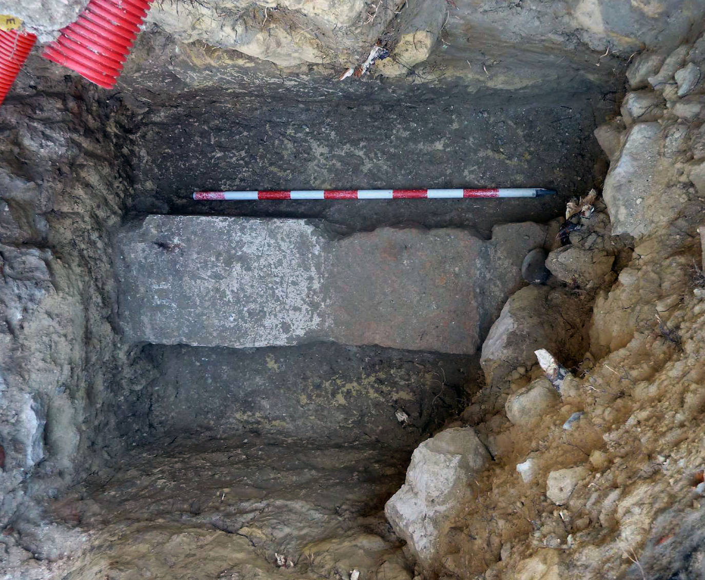 Restos encontrados en las obras del Alcázar de Segovia 