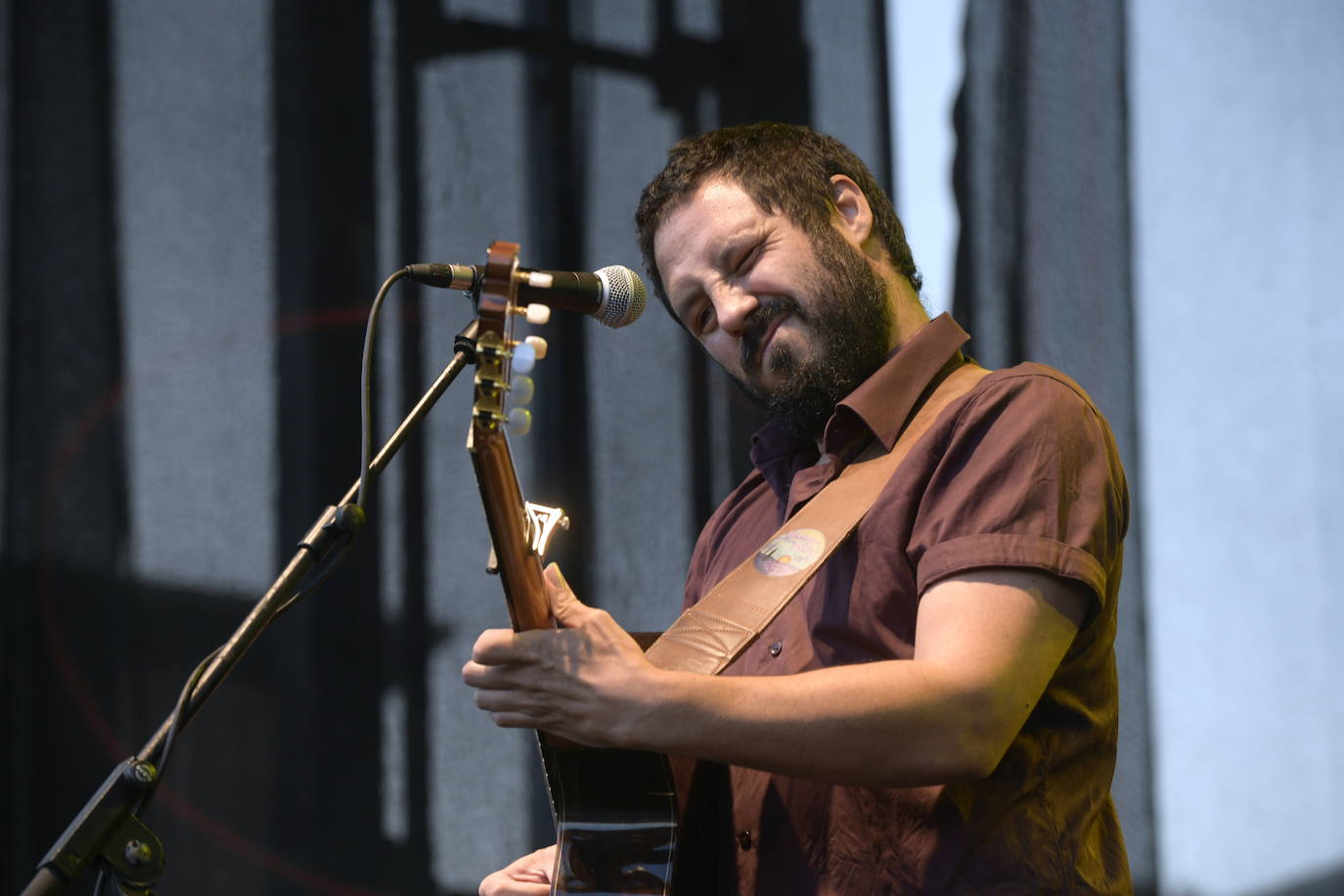 El malagueño ha sido el primero en actuar dentro del ciclo Viva la vida