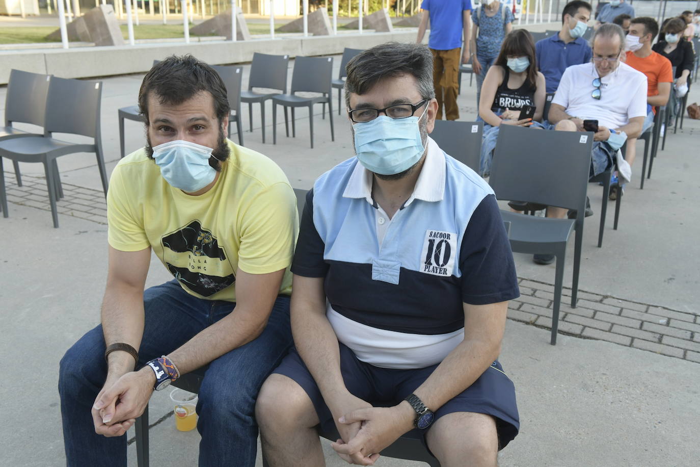 El malagueño ha sido el primero en actuar dentro del ciclo Viva la vida