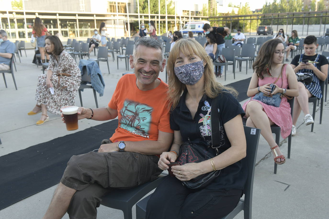 El malagueño ha sido el primero en actuar dentro del ciclo Viva la vida