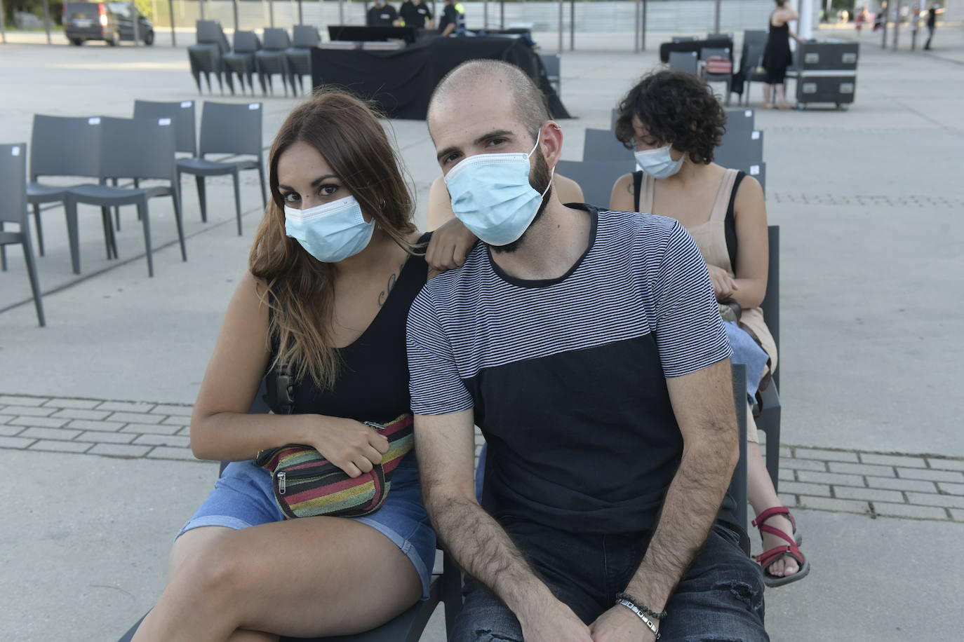 El malagueño ha sido el primero en actuar dentro del ciclo Viva la vida