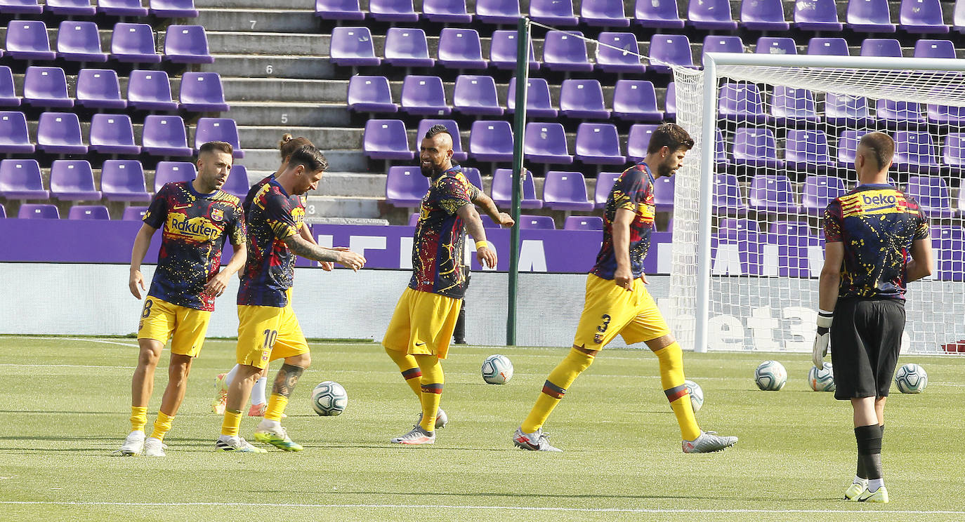 Fotos: Real Valladolid 0-1 Barcelona