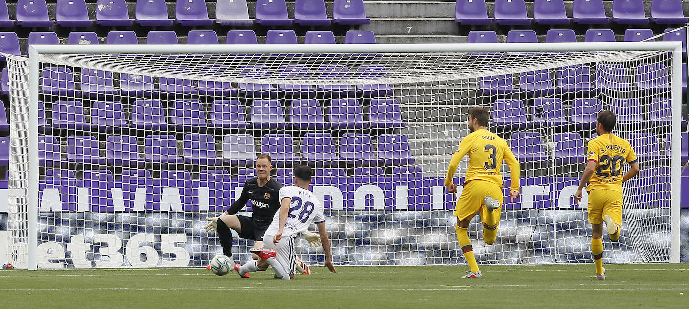 Fotos: Real Valladolid 0-1 Barcelona