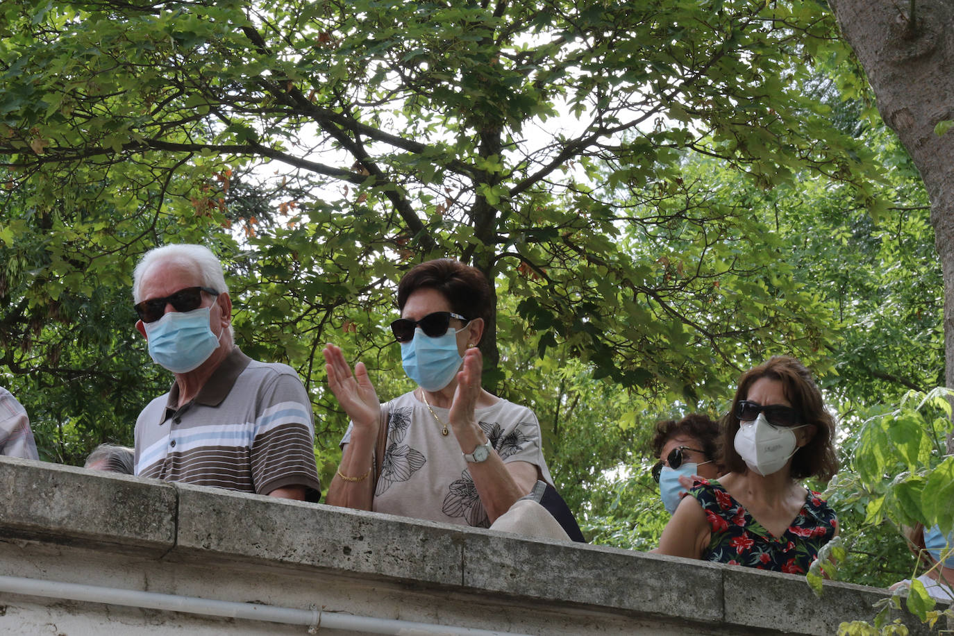 Fotos: Procesión fluvial de la Virgen del Carmen en Valladolid en recuerdo a la víctimas del coronavirus