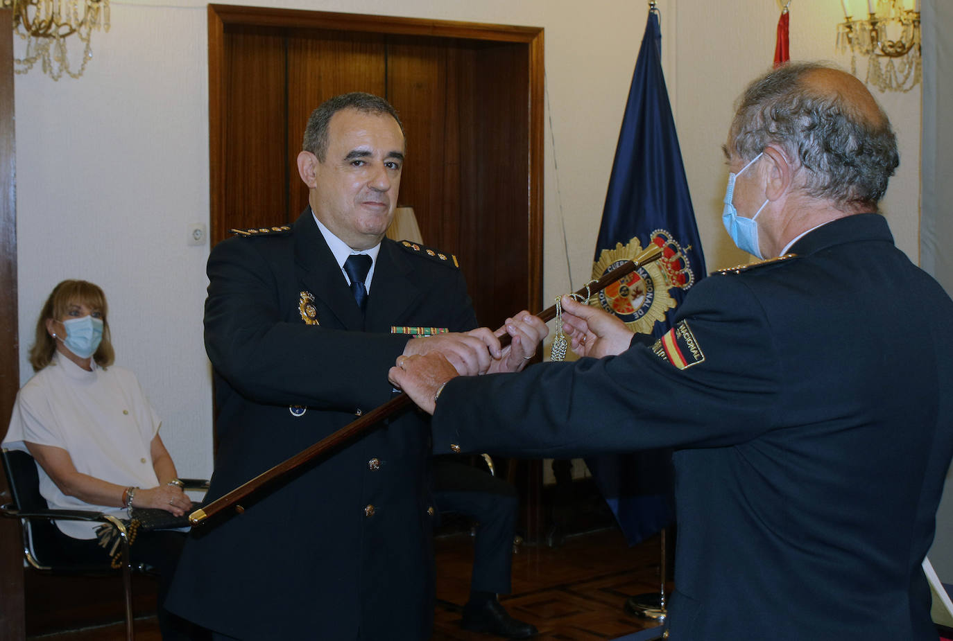 Relevo en la Comisaría de Segovia