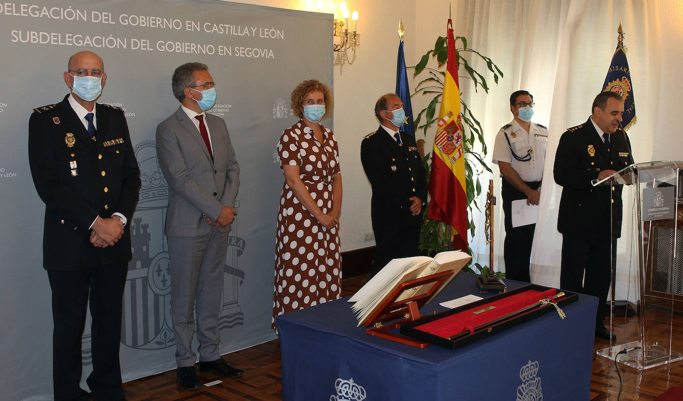 Relevo en la Comisaría de Segovia