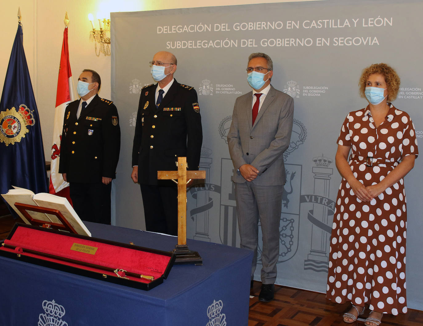 Relevo en la Comisaría de Segovia