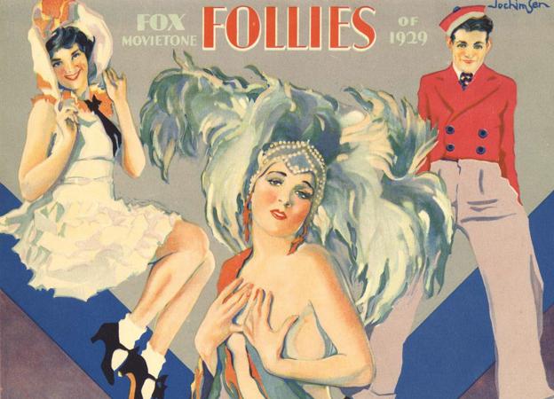 'Fox movietone follies', revista musical que sirvió para estrenar el cine sonoro en Valladolid en octubre de 1930