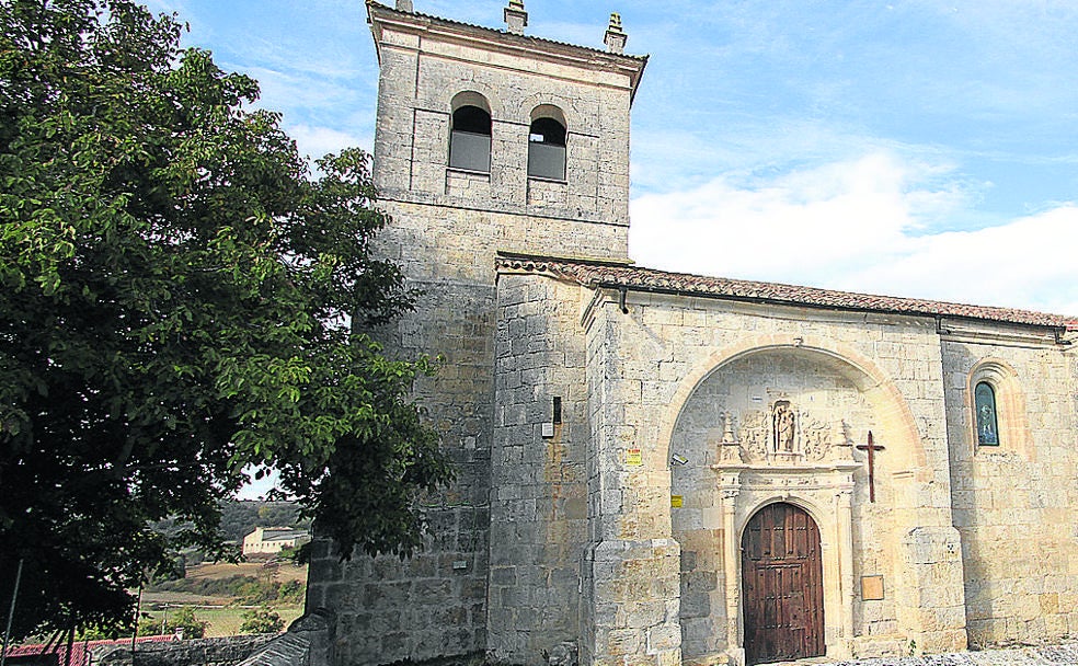 Iglesia de San Cristóbal, en Lodoso.