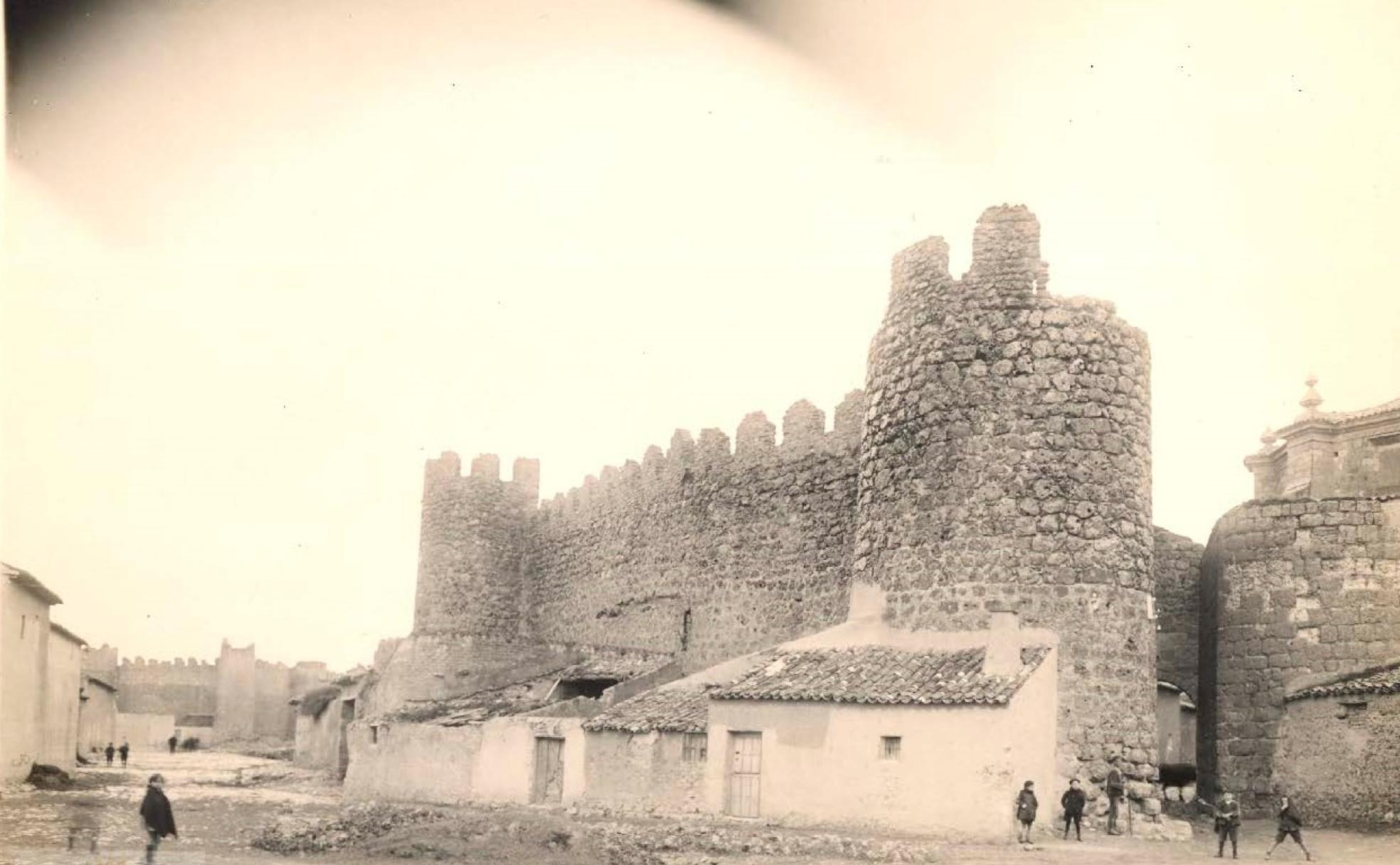 Castillo de Urueña a principios del siglo XX. 