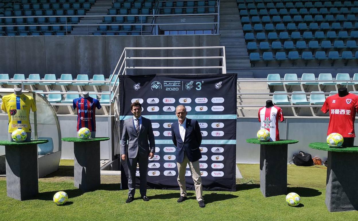 Víctor Torres y Marcelino Maté, en la presentación.