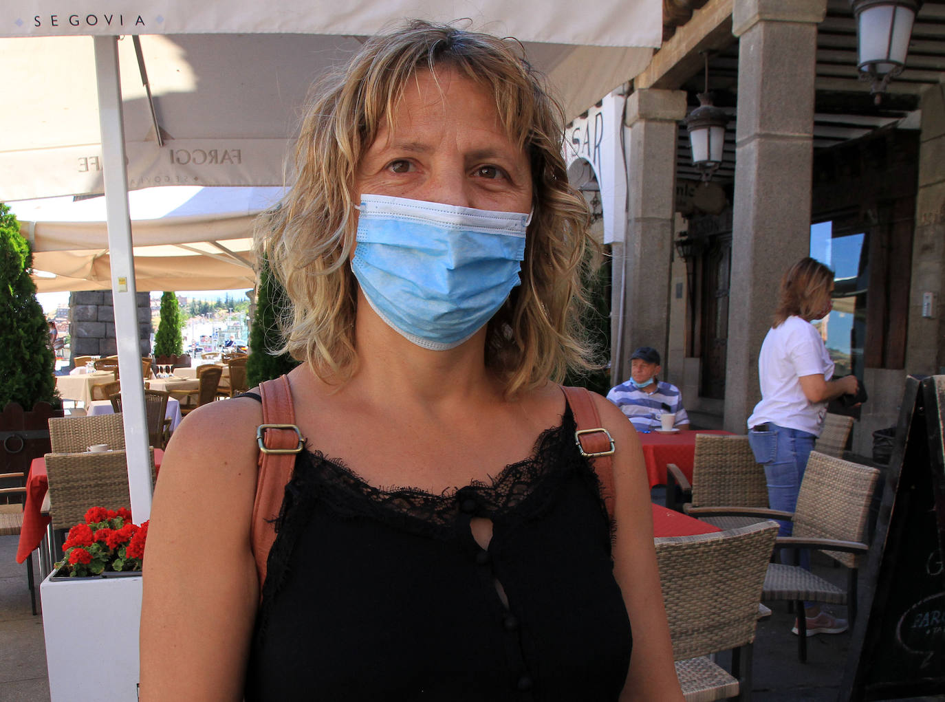 Imagen - «No es grata, es incómoda, a veces se te olvida, pero si hay que cortar el coronavirus, cuanto antes mejor»