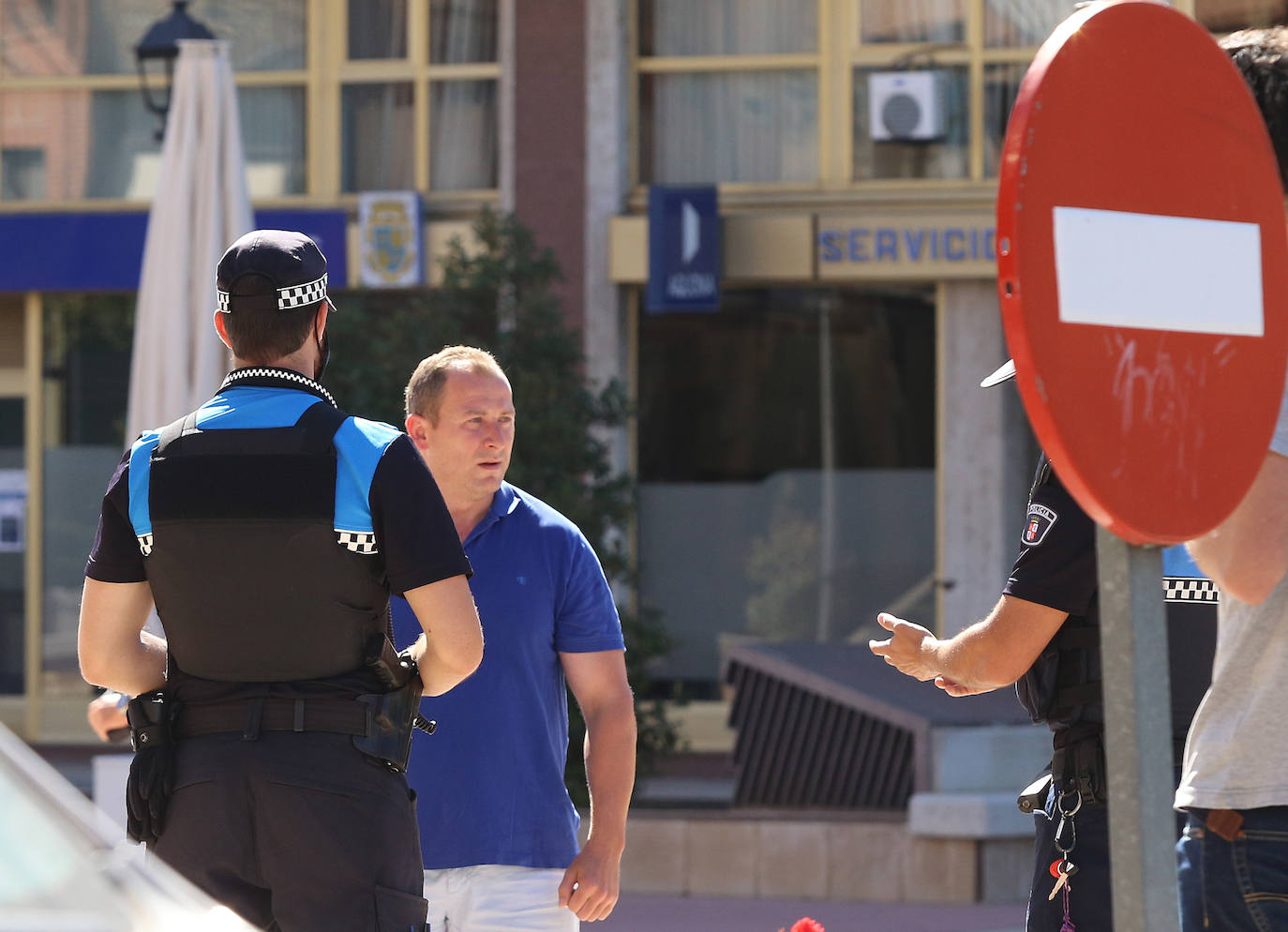 Fotos: Primer día de uso obligatorio de la mascarilla en Palencia