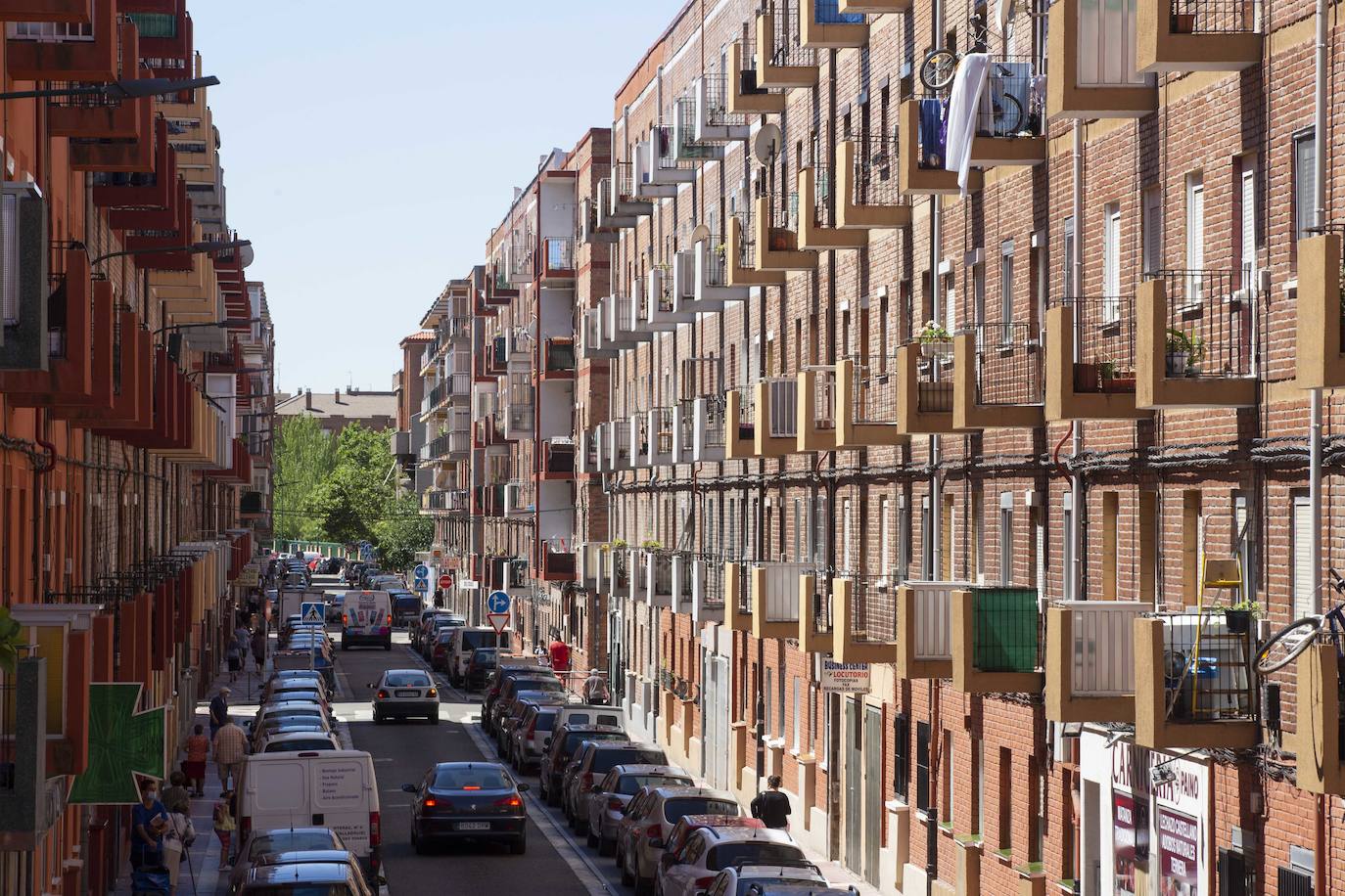 Fotos: Viviendas ocupadas en el barrio de las Delicias de Valladolid