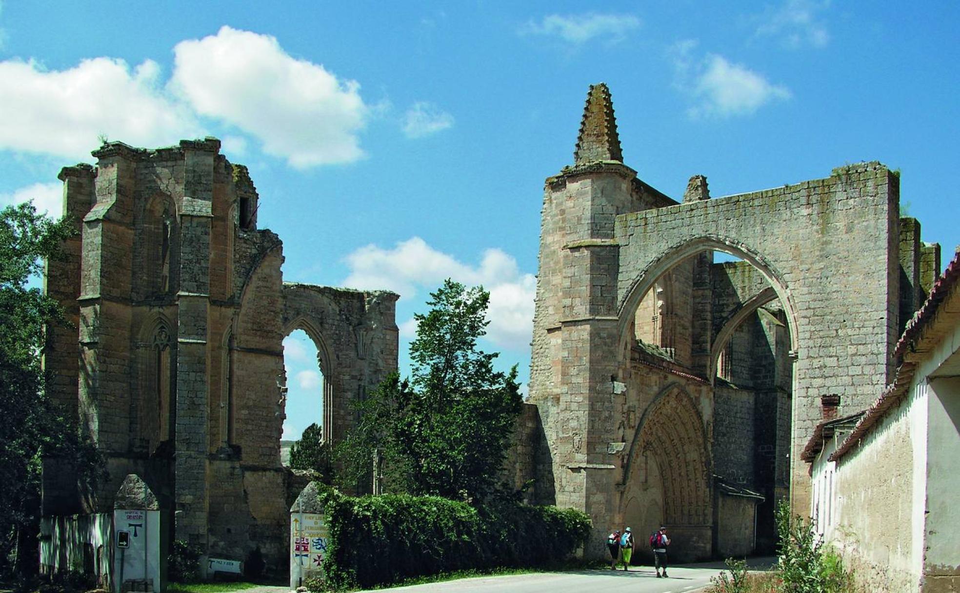 Ruinas de San Antón, en Castrojeriz