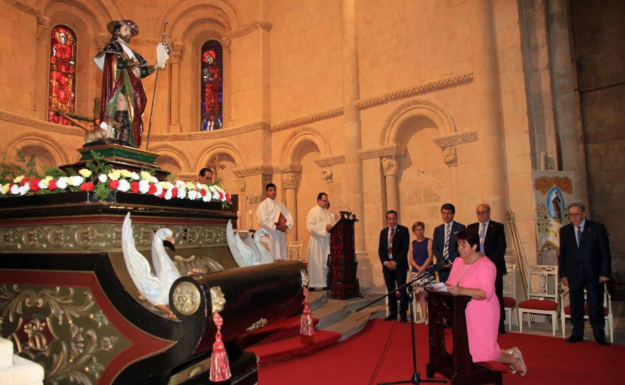 El voto a San Roque, instaurado tras la peste, se traslada este año a la Catedral de Segovia