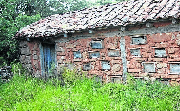 Construcciones tradicionales de esta zona de la Montaña Palentina.