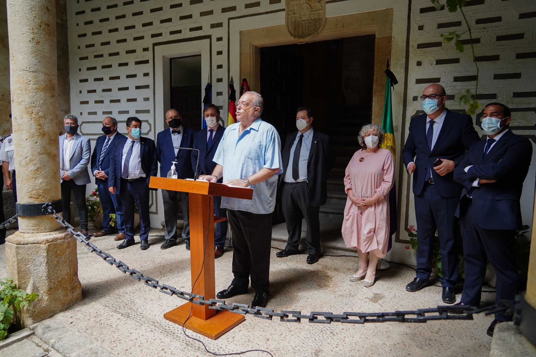 La Cámara de Comercio acogió un homenaje a las víctimas por Covid-19