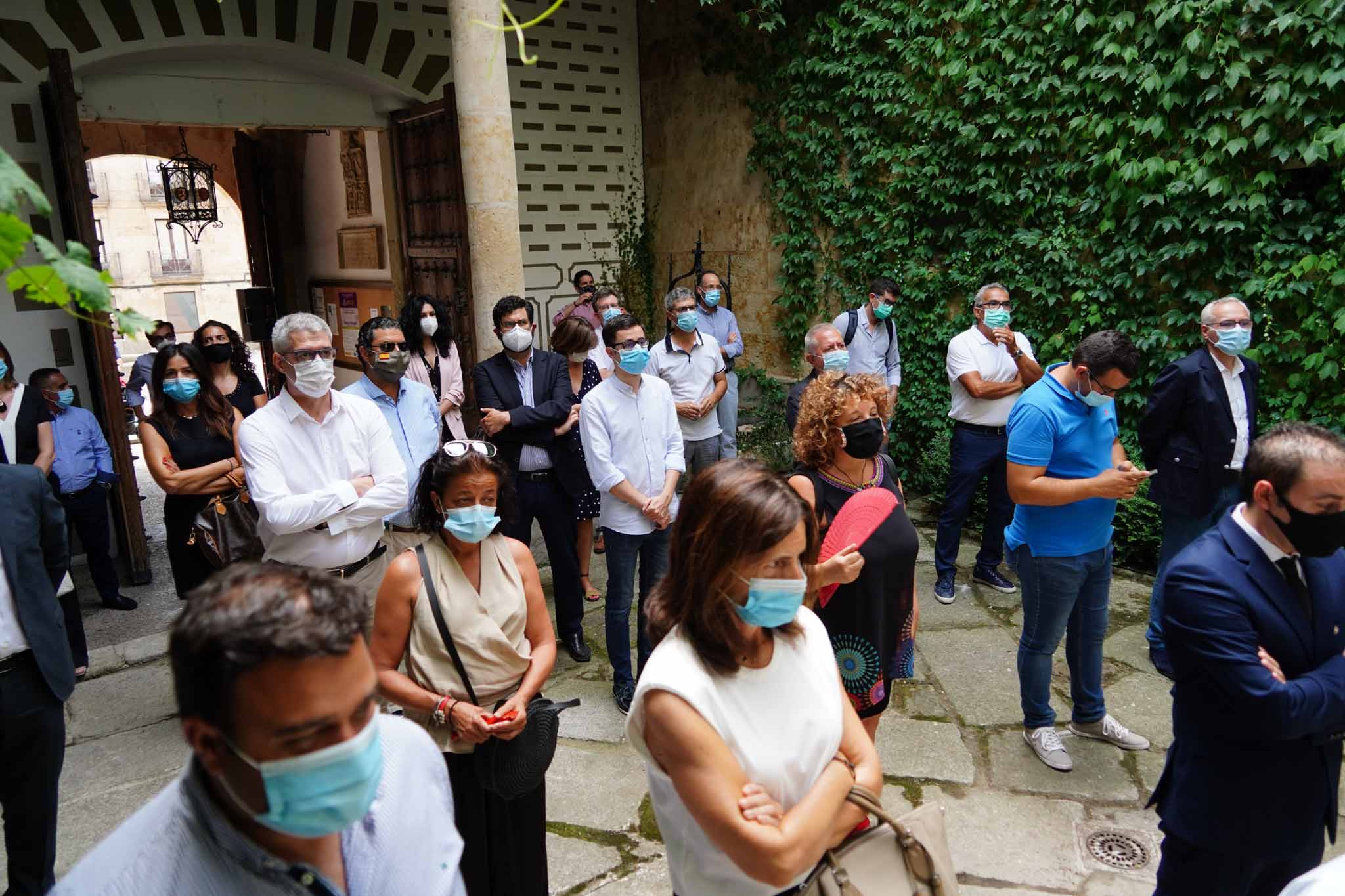 La Cámara de Comercio acogió un homenaje a las víctimas por Covid-19