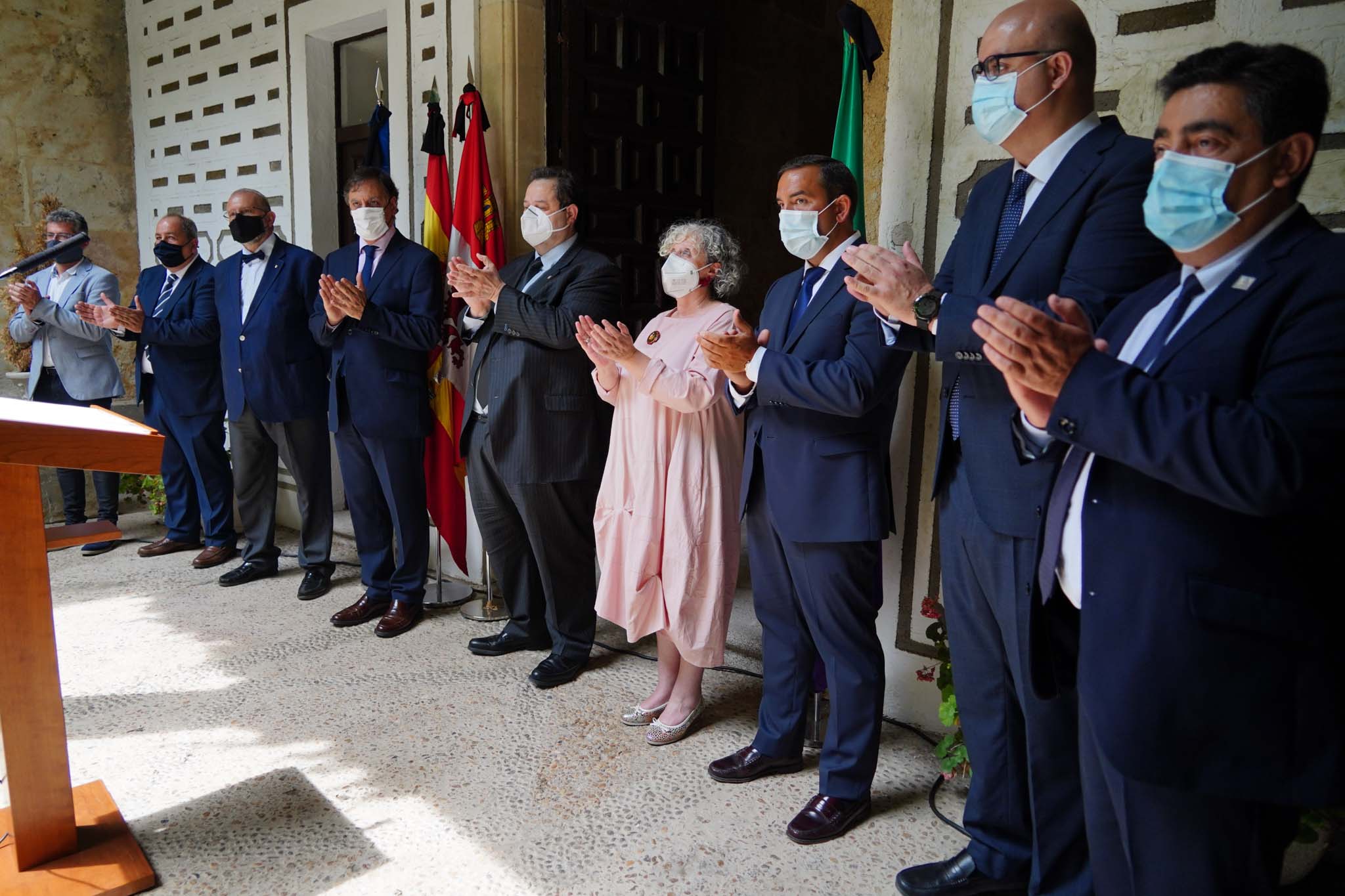 La Cámara de Comercio acogió un homenaje a las víctimas por Covid-19