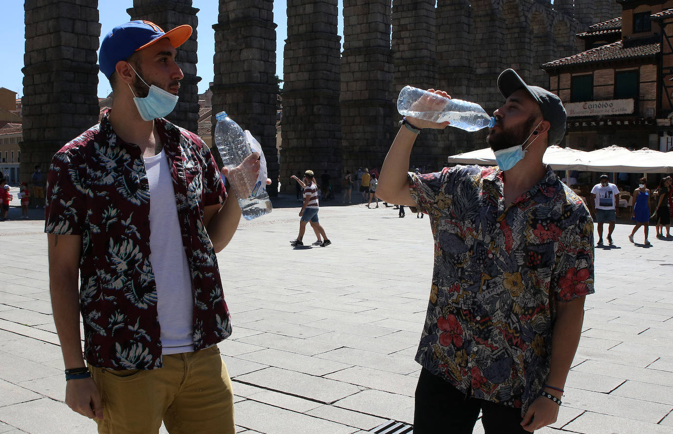 Ola de calor en Segovia 