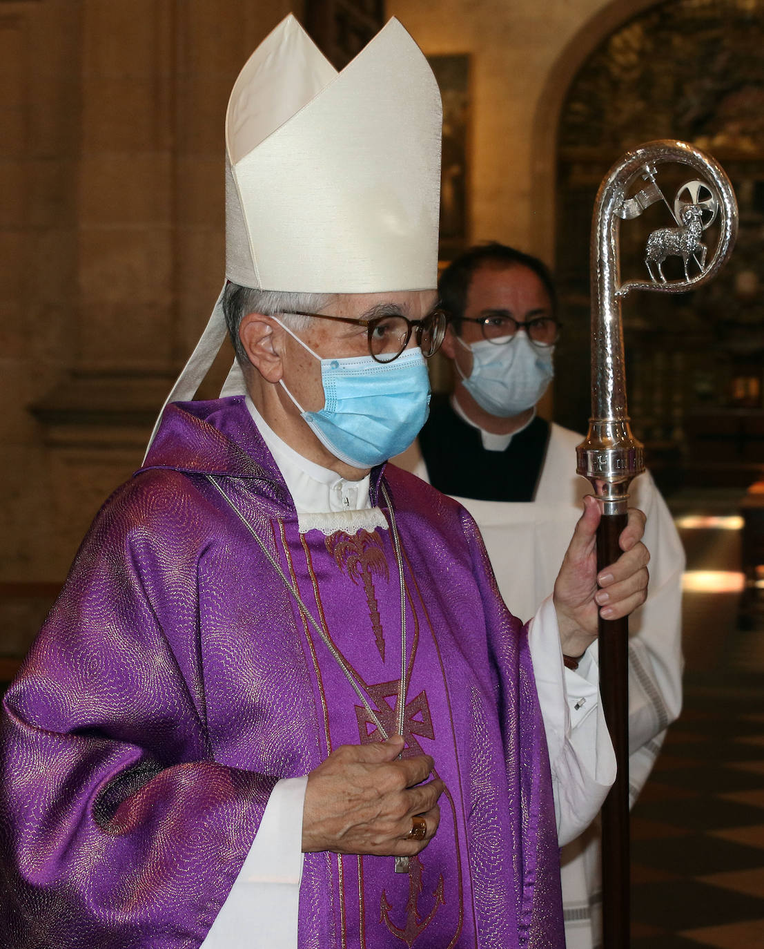 Funeral por las víctimas del Covid-19 en Segovia. ANTONIO DE TORRE