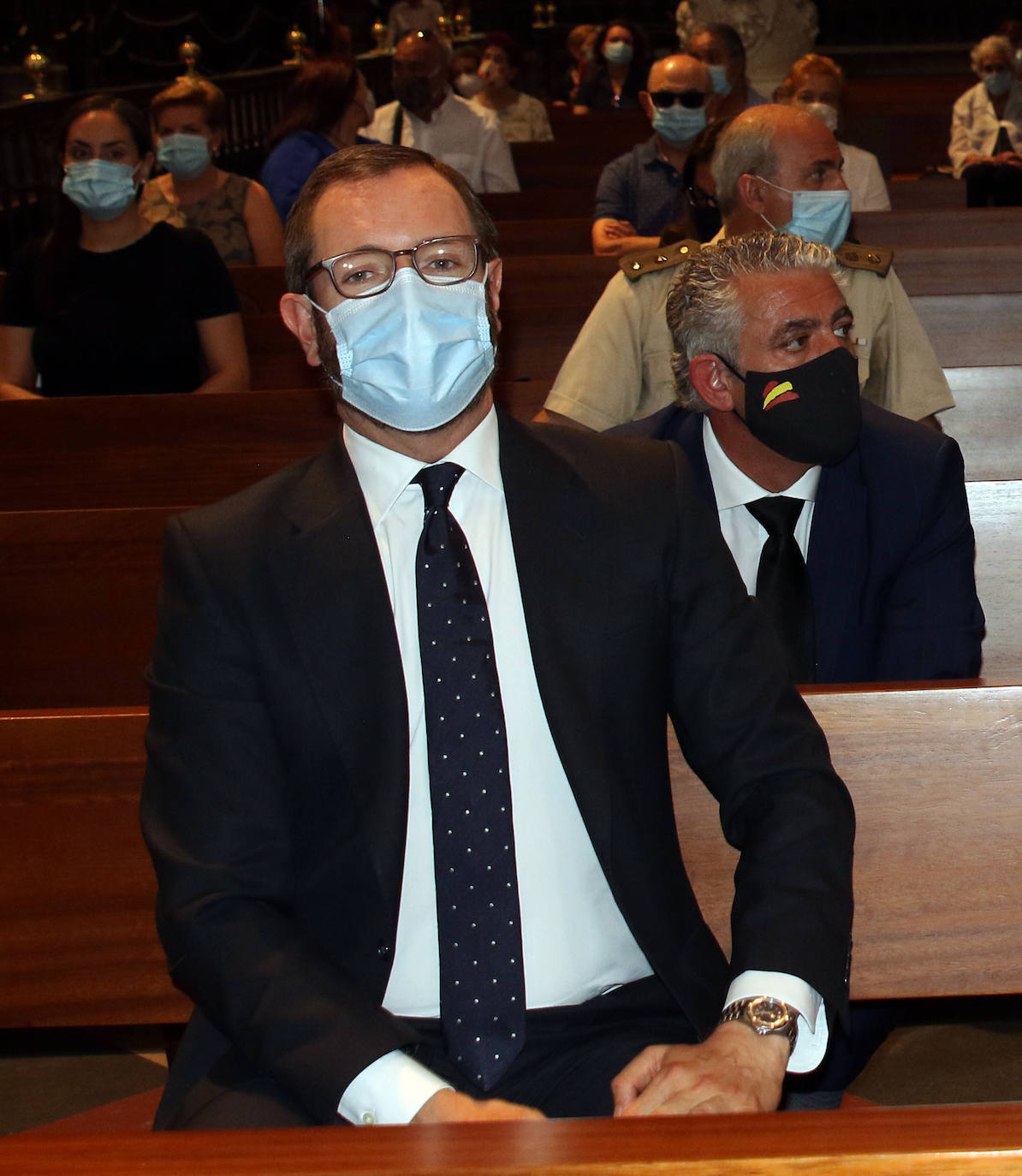 Funeral por las víctimas del Covid-19 en Segovia. ANTONIO DE TORRE