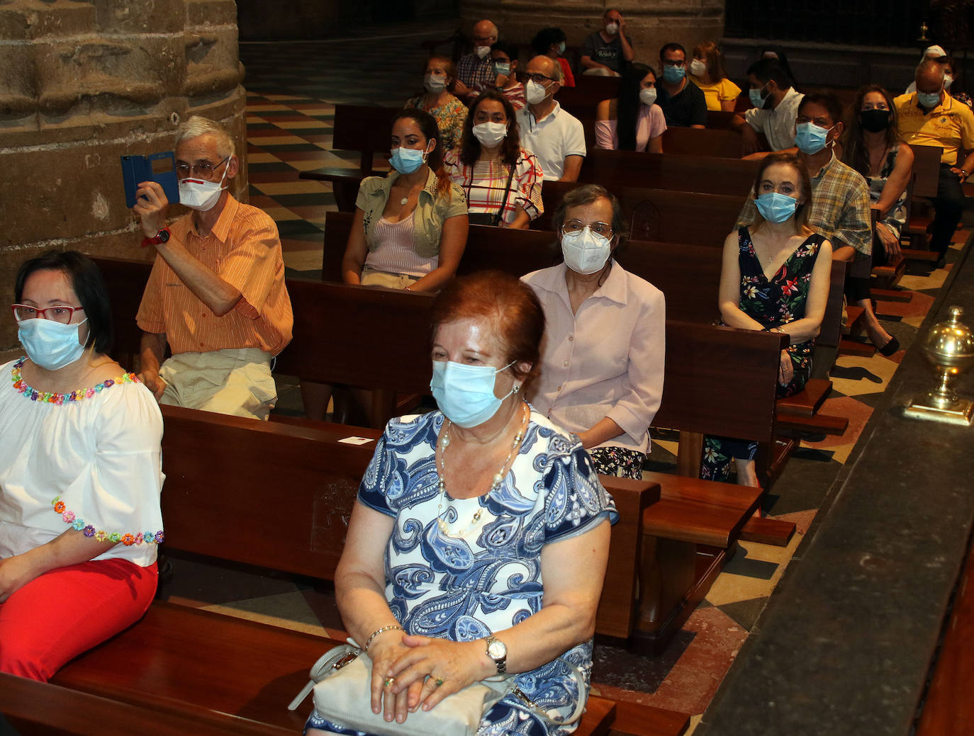 Funeral por las víctimas del Covid-19 en Segovia. ANTONIO DE TORRE